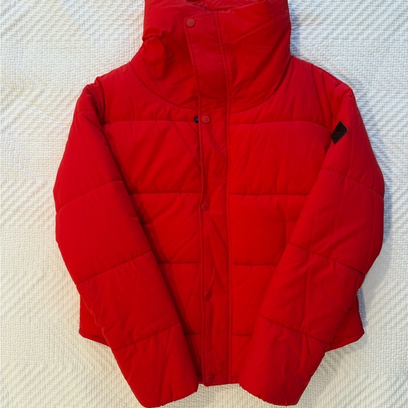 Burton Jackets & Blazers - Burton Women's Red Puffer Jacket